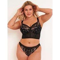 Pour Moi Gigi Brazilian Brief - Black/Multi