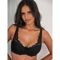 Pour Moi Flora Lightly Padded Underwired Bra - Black