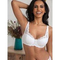 Pour Moi Flora Lightly Padded Underwired Bra - White