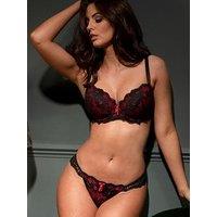 Pour Moi Amour Bra Padded Underwired Balconette Sexy Lace Woman's Lingerie 1513