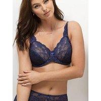 Pour Moi Rosalind Full Cup Underwired Bra - Dark Blue