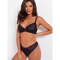 Pour Moi Manhattan High Leg - Black