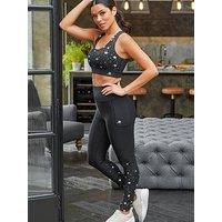Pour Moi Energy Star Foil 7/8 Legging - Black