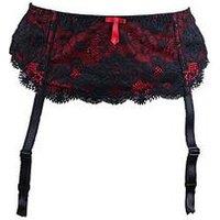 Pour Moi Amour Suspender - Black/Multi