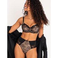 Pour Moi Sofia Emb Lace Embroidered Deep Brief