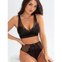 Pour Moi Milan High Waist Brief - Black
