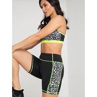 Pour Moi Energy Side Pocket Cycling Short - Print Multi