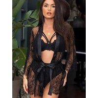 Pour Moi For Your Eyes Only Lace Gown