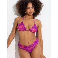 Pour Moi Bermuda Fold Over Brief - Multi