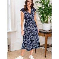 Pour Moi Julie Slinky Jersey Lace Trim Midi Dress