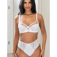 Pour Moi Ooo La La High-Waist Brazilian - White