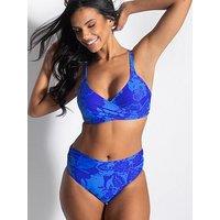 Pour Moi Maui Fold Over Brief - Print