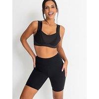 Pour Moi Energy High-Waist Cycling Short - Black