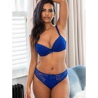 Pour Moi Rebel High-Leg Brief - Bright Blue