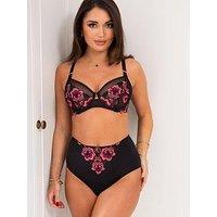 Pour Moi Soiree Embroidery High-Waist Deep Brief - Multi