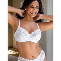 Pour Moi Rebel Underwired Side Support Bra - White