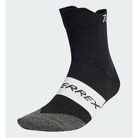 Adidas Terrex Heat.Rdy Trail Running Agravic Crew Socks - Black
