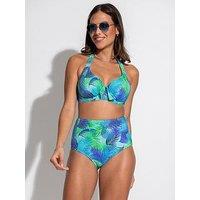 Pour Moi Aruba Super High-Waist Control Brief - Multi