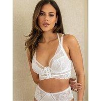 Pour Moi Ooo La La Front Fastening Bralette - White