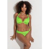 Pour Moi Samoa Ring Detail Brief - Light Green