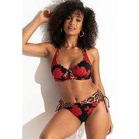 Pour Moi St Lucia Halter Underwired Non-Padded Top - Multi