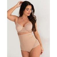 Pour Moi Effortless Shapewear Tummy Control High-Waist Brief - Natural