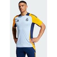 Adidas Real Madrid Tiro 24 Competition Training Jersey - Light Blue