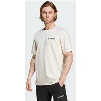 Adidas Terrex Back Graphic Tee - White