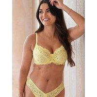 Pour Moi Swoon Underwired Bra - Light Yellow