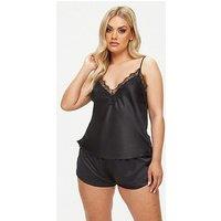 Ann Summers Cerise Cami Set - Black