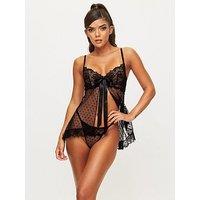 Ann Summers Bon Bon Babydoll - Black