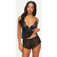 Ann Summers Gracious Cami Set - Black