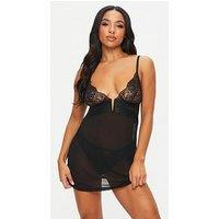 Ann Summers Gracious Chemise - Black