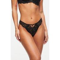 Ann Summers The Icon Thong - Black