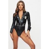 Ann Summers Police Officer Body - Black