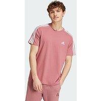 Adidas Essentials Single Jersey 3-Stripes Tee