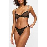 Kbx Zadie String - Black