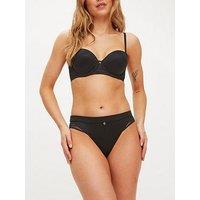 Knickerbox Charlotte Padded Strapless Bra - Black