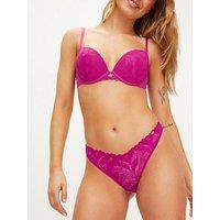 Kbx Harper Wrap Thong - Pink