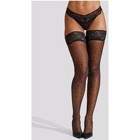 Ann Summers Lace Top Spot Hold Up