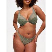 Kbx Alice Padded Plunge Bra - Green