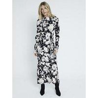 River Island Floral Print Maxi Dress