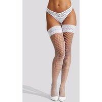 Ann Summers Lace Top Fishnet Hold Ups