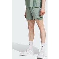 Adidas Own The Run Climacool 2-In-1 Shorts - Green