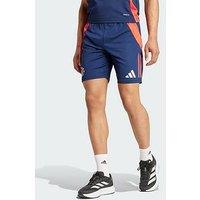 Adidas Manchester United Tiro 24 Training Shorts - Blue