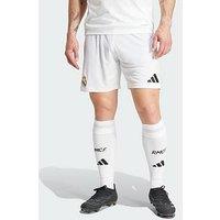 Adidas Real Madrid 24/25 Home Shorts - White