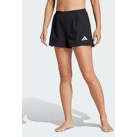 Adidas Swim Shorts 2-Inch - Black/White