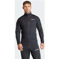 Adidas Terrex Xperior Cross-Country Ski Soft Shell Jacket - Black