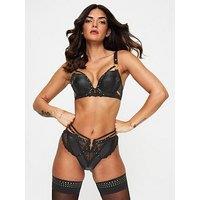 Ann Summers Eliminating High Waist Brazilian - Black