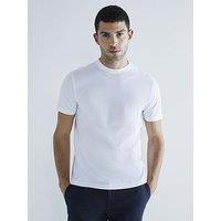 River Island 3 Pack Short Sleeve Slim Fit T-Shirt - White